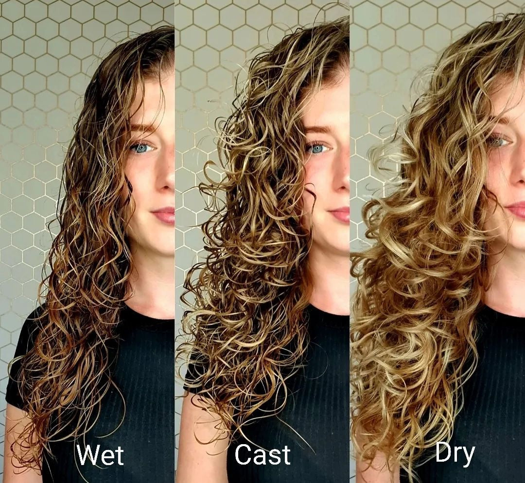 Hello curly girl method routine