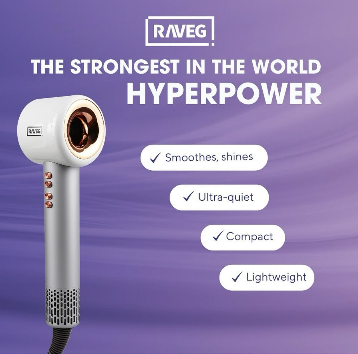 RAVEG Hyperpower - White